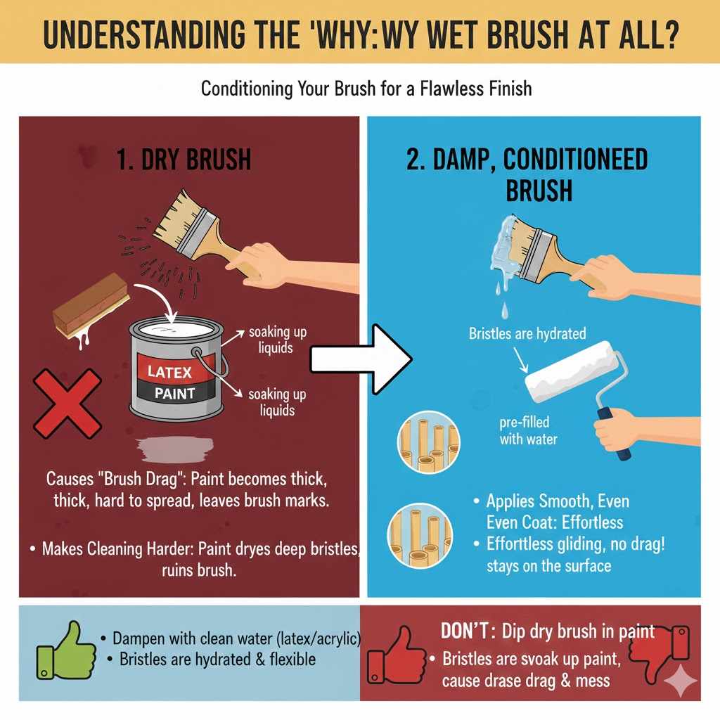 Understanding the Why Why Use a Wet Brush at All