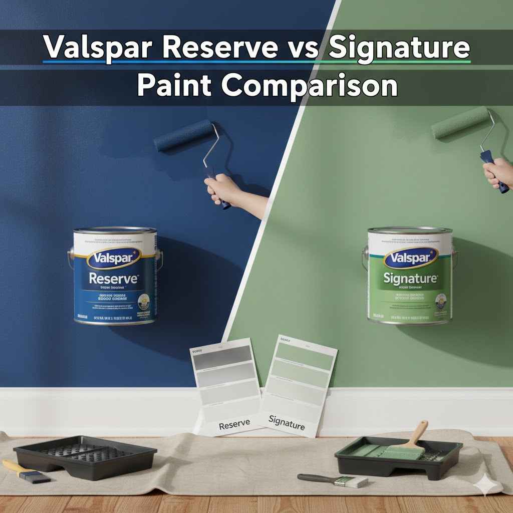 Valspar Reserve vs Signature Paint Comparison