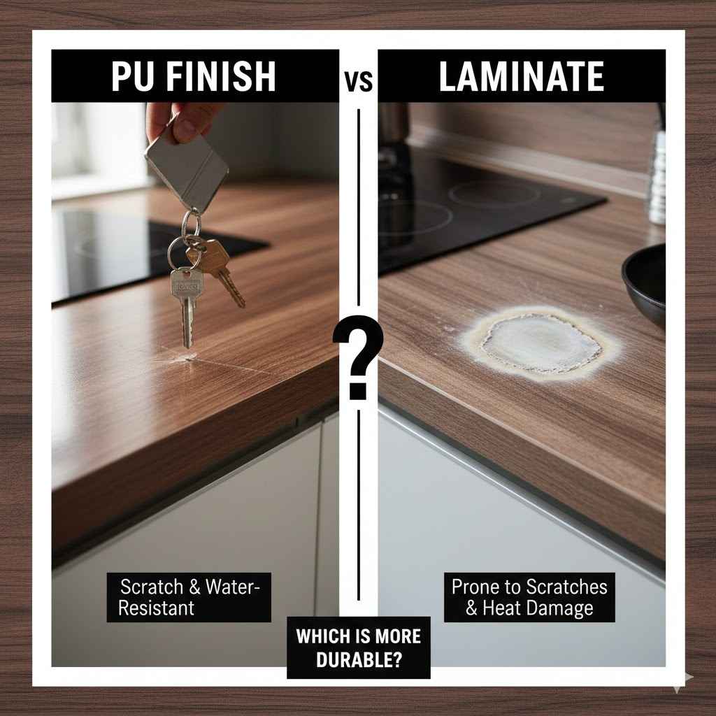 PU Finish vs Laminate Which Is More Durable