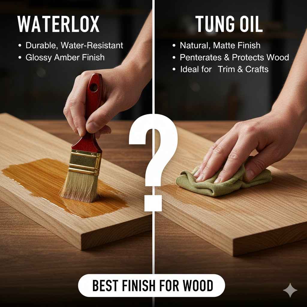 Waterlox vs Tung Oil Best Finish for Wood