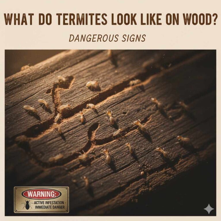 What Do Termites Look Like On Wood