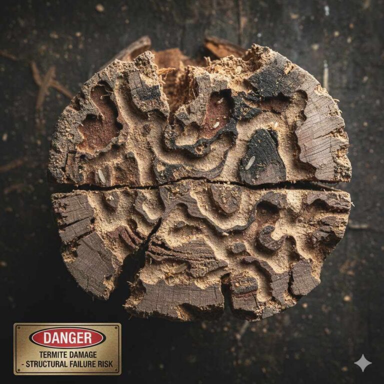 What Does Wood Look Like When Termites Eat It