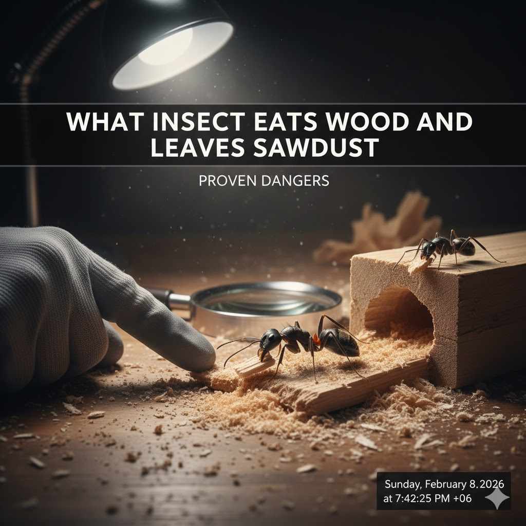 What Insect Eats Wood and Leaves Sawdust