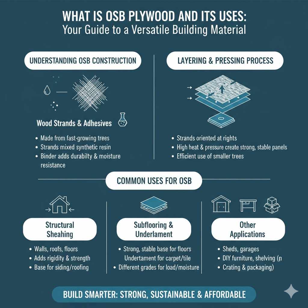 What Is OSB Plywood and Its Uses

