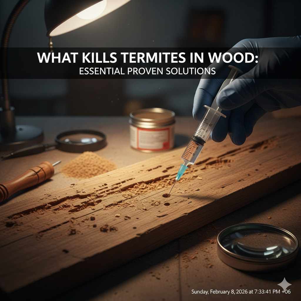 What Kills Termites In Wood