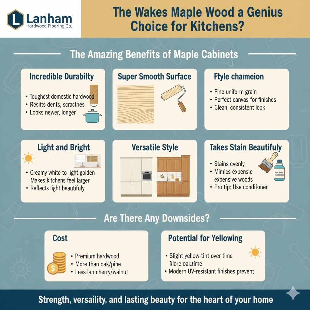 What Makes Maple Wood a Genius Choice for Kitchens