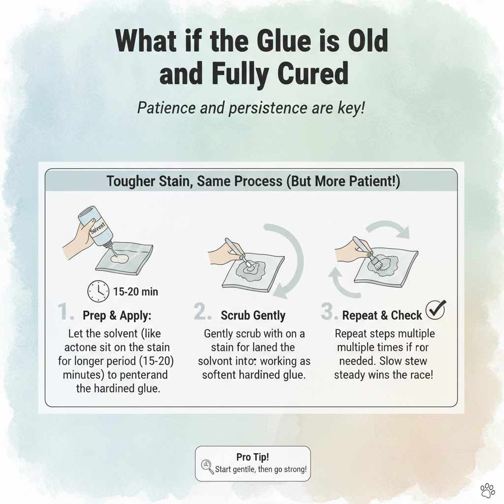 What if the Glue is Old and Fully Cured
