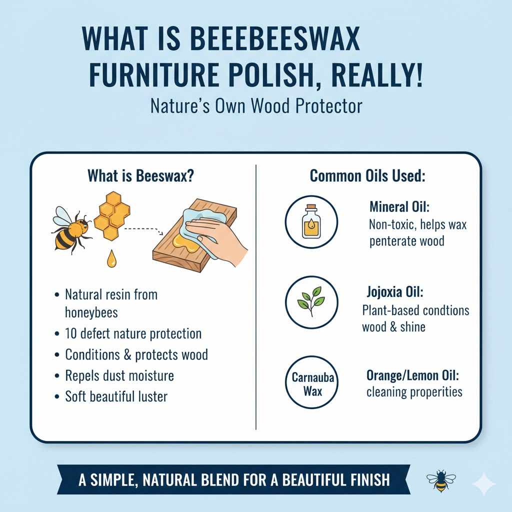 What is Beeswax Furniture Polish, Really?

