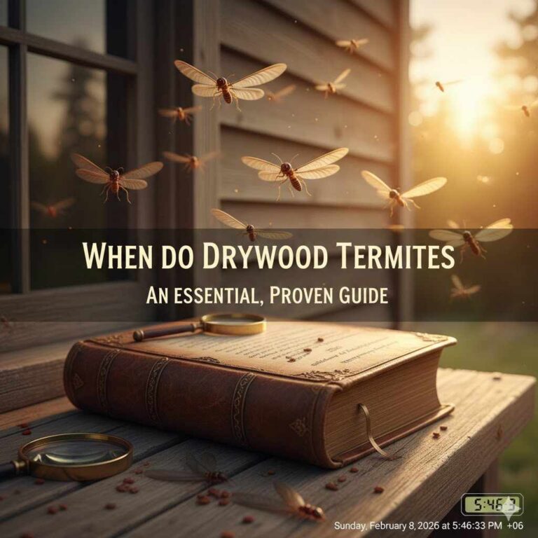 When Do Drywood Termites Swarm?