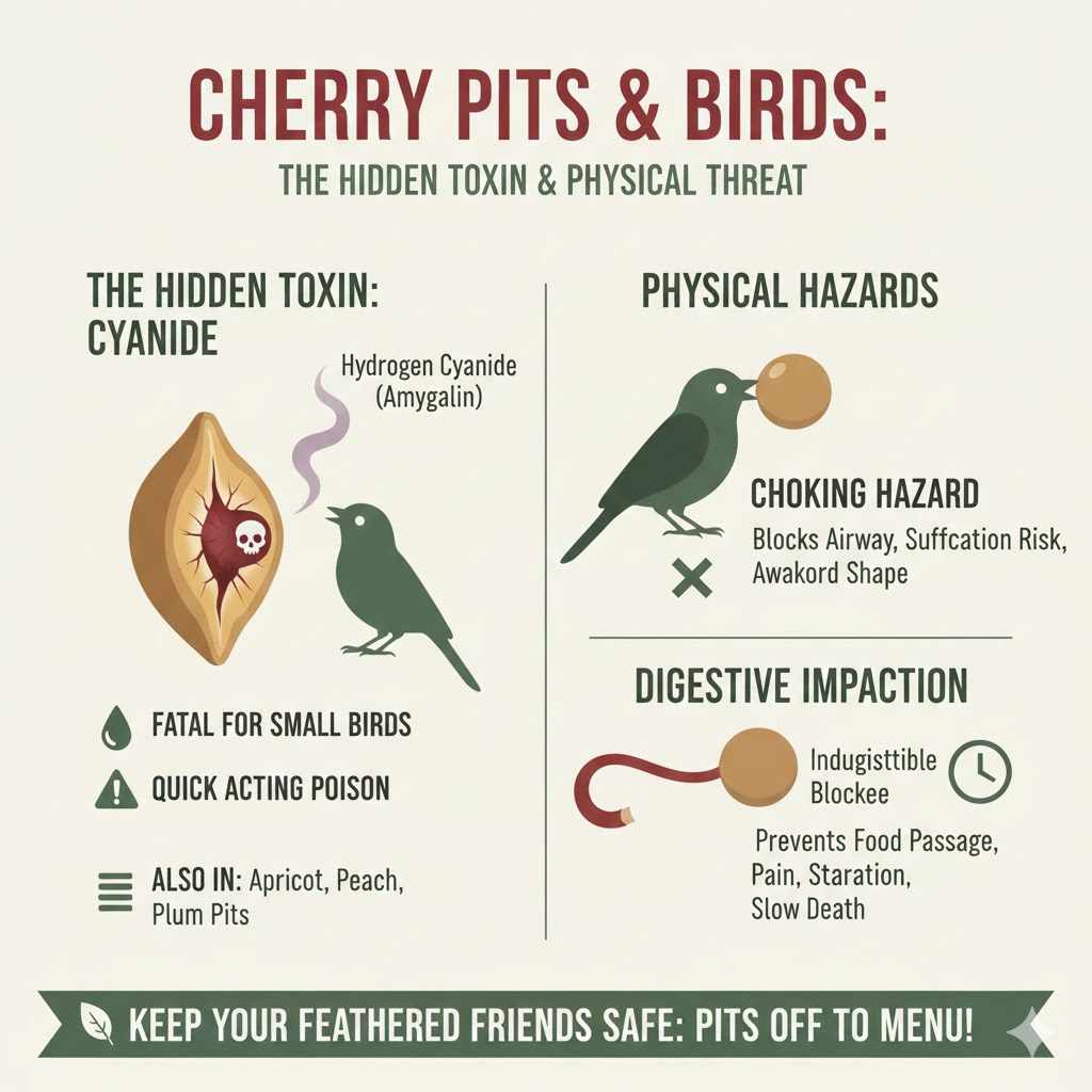 Why Cherry Pits Are Dangerous for Birds