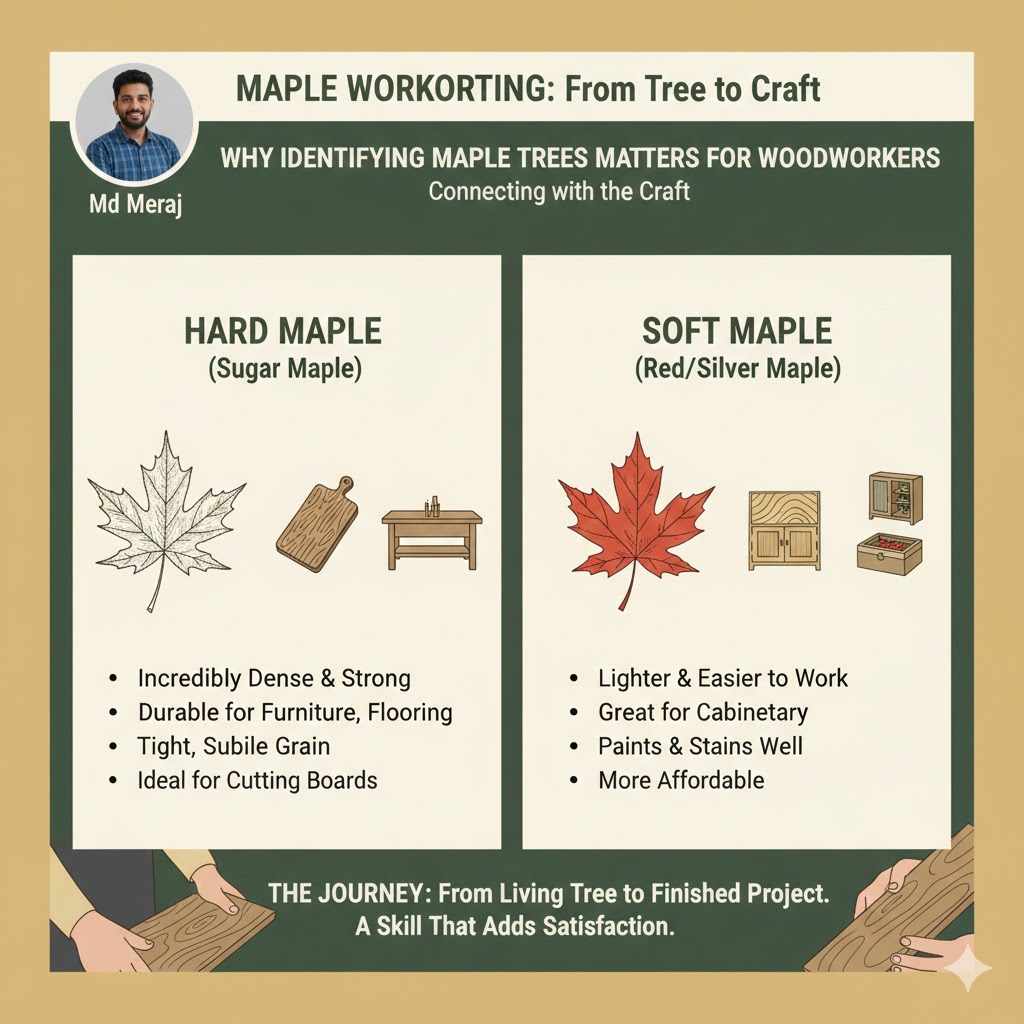 Why Identifying Maple Trees Matters for Woodworkers