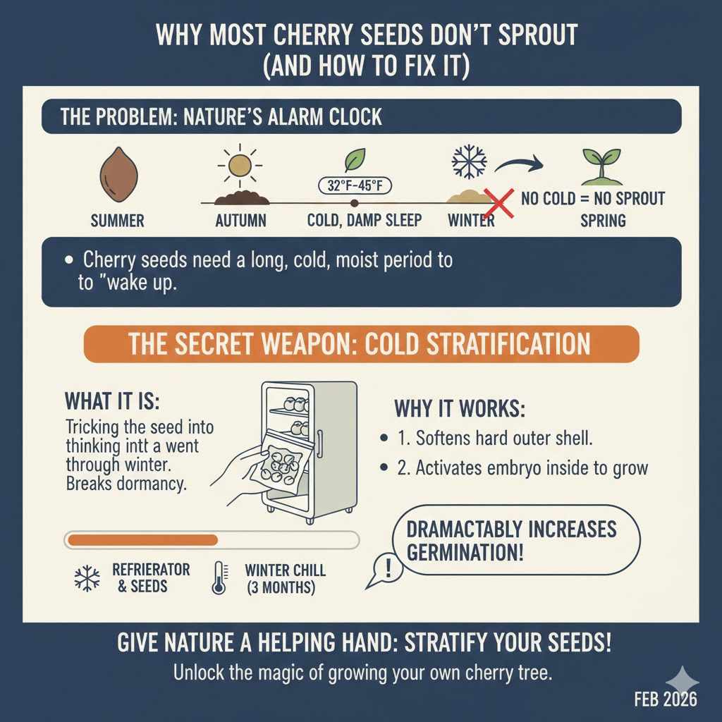 Why Most Cherry Seeds Don't Sprout