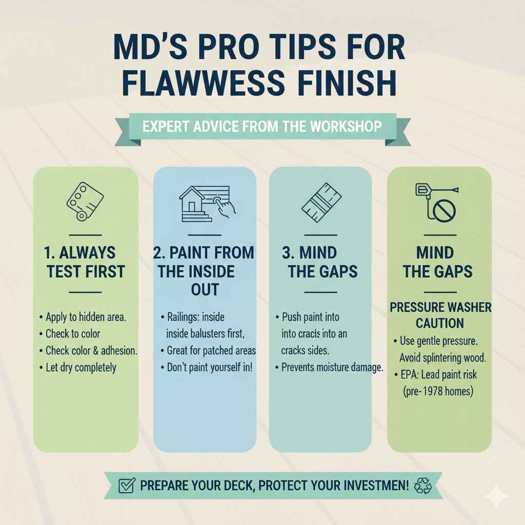 Md's Pro Tips for a Flawless Finish