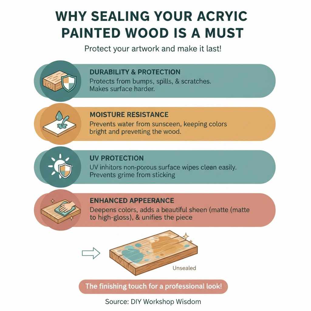 Why Sealing Your Acrylic Painted Wood Is A Must

