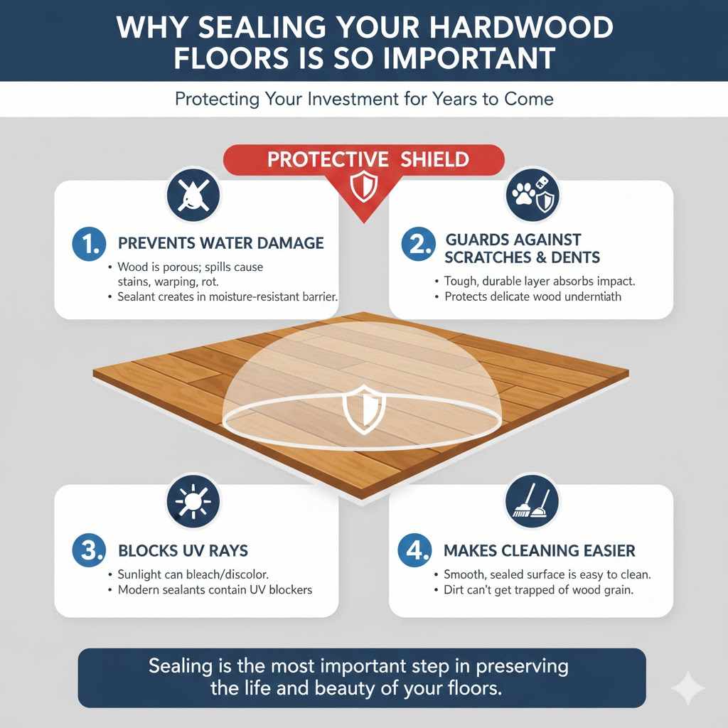 Why Sealing Your Hardwood Floors is So Important

