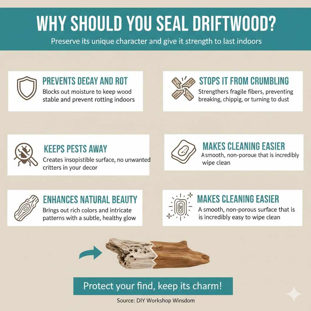 Why Should You Seal Driftwood?

