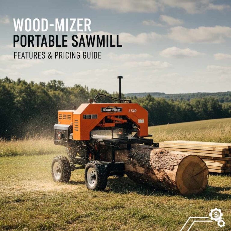 Wood-Mizer Portable Sawmill Features and Pricing Guide