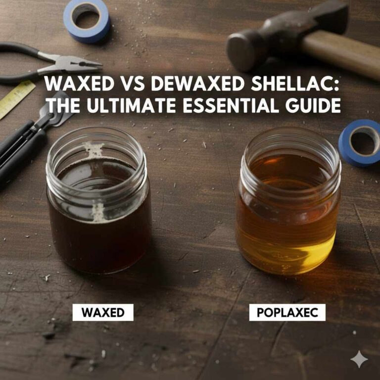 Waxed Vs Dewaxed Shellac