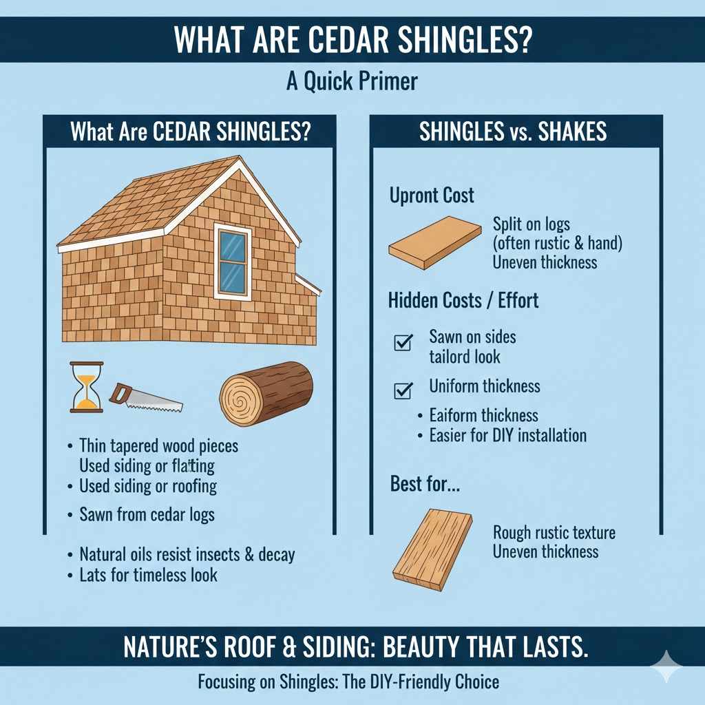 What Are Cedar Shingles, Anyway