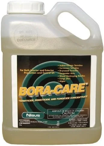 Bora-Care borate-based wood treatment concentrate jug by Nisus