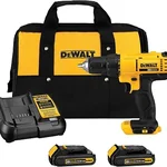 DEWALT DCD771C2 20V cordless drill driver set
