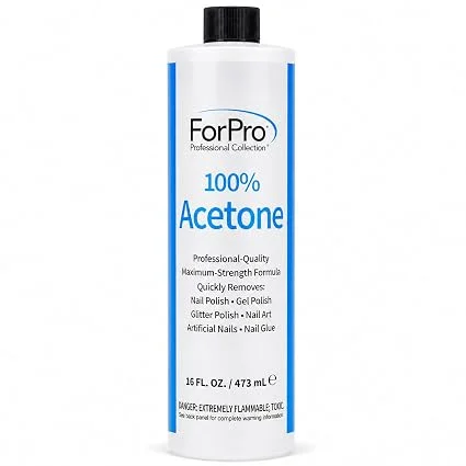 ForPro 100% pure acetone, 16 oz