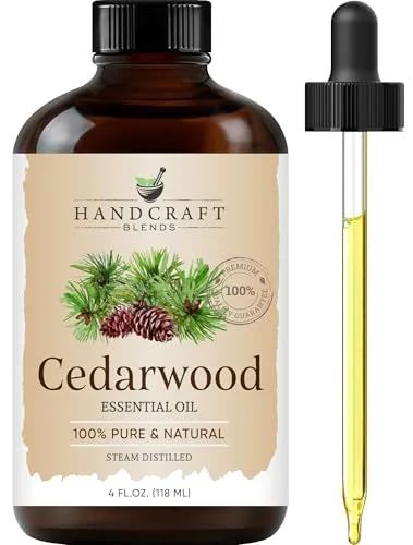 Handcraft Blends 4 fl oz pure cedarwood essential oil bottle