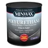 Minwax Water Based Oil-Modified Polyurethane quart can