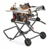 Evolution R10TBLX 10-inch jobsite table saw with wheeled stand