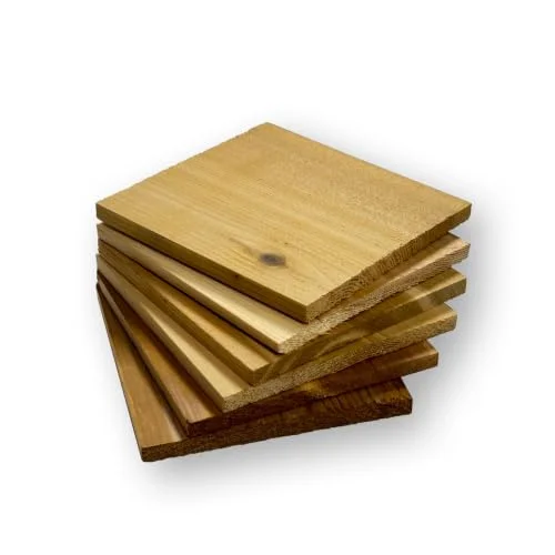Reclaimed Western Red Cedar craft planks, 6-pack