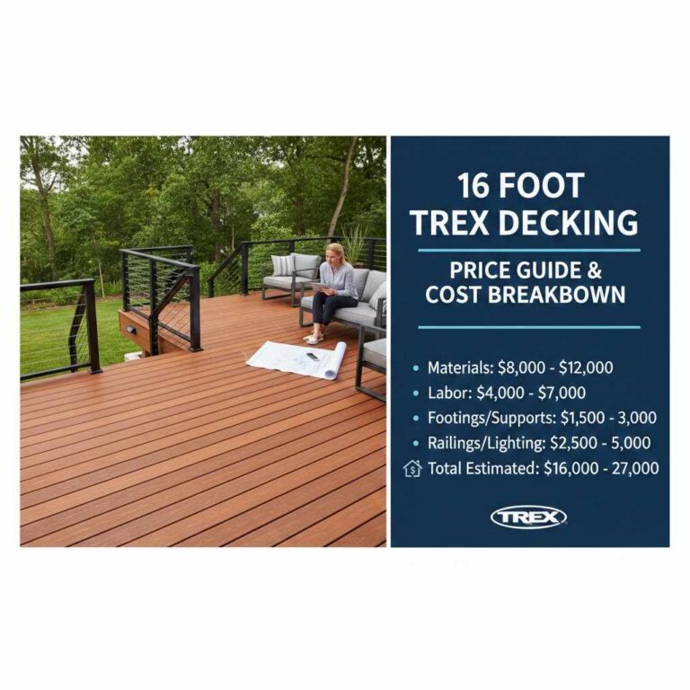 16 Foot Trex Decking Price Guide Cost Breakdown