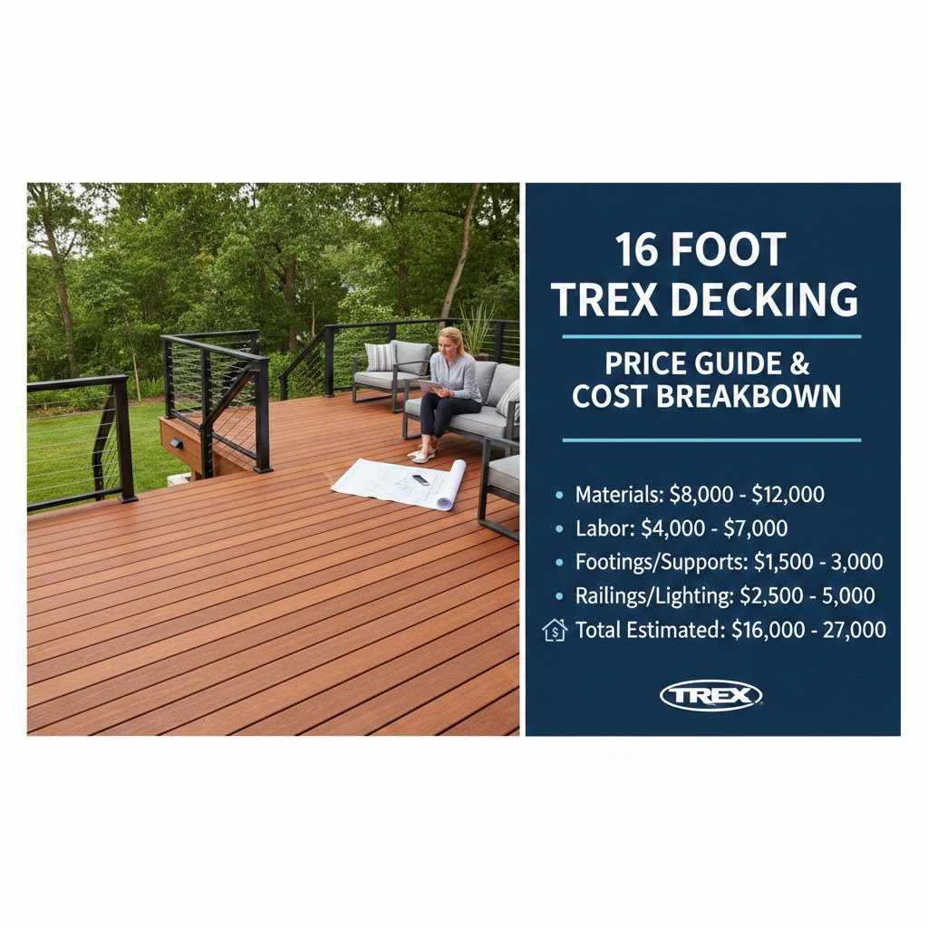 16 Foot Trex Decking Price Guide Cost Breakdown