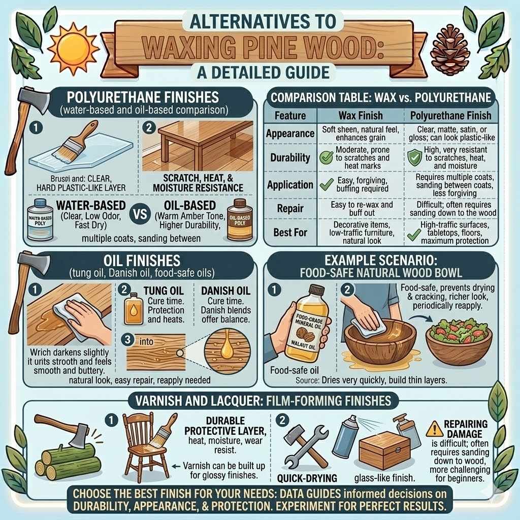 Alternatives To Waxing Pine Wood