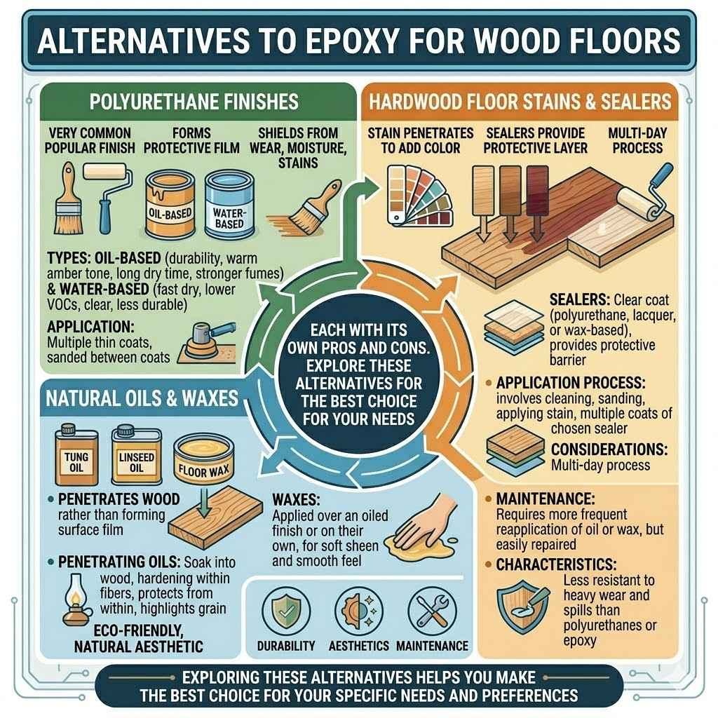Alternatives to Epoxy for Wood Floors