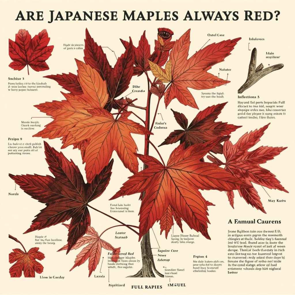 Are Japanese Maples Always Red