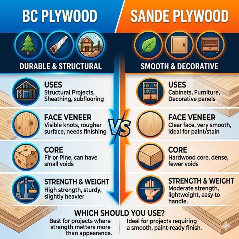 BC Plywood vs Sande Plywood Which Should You Use