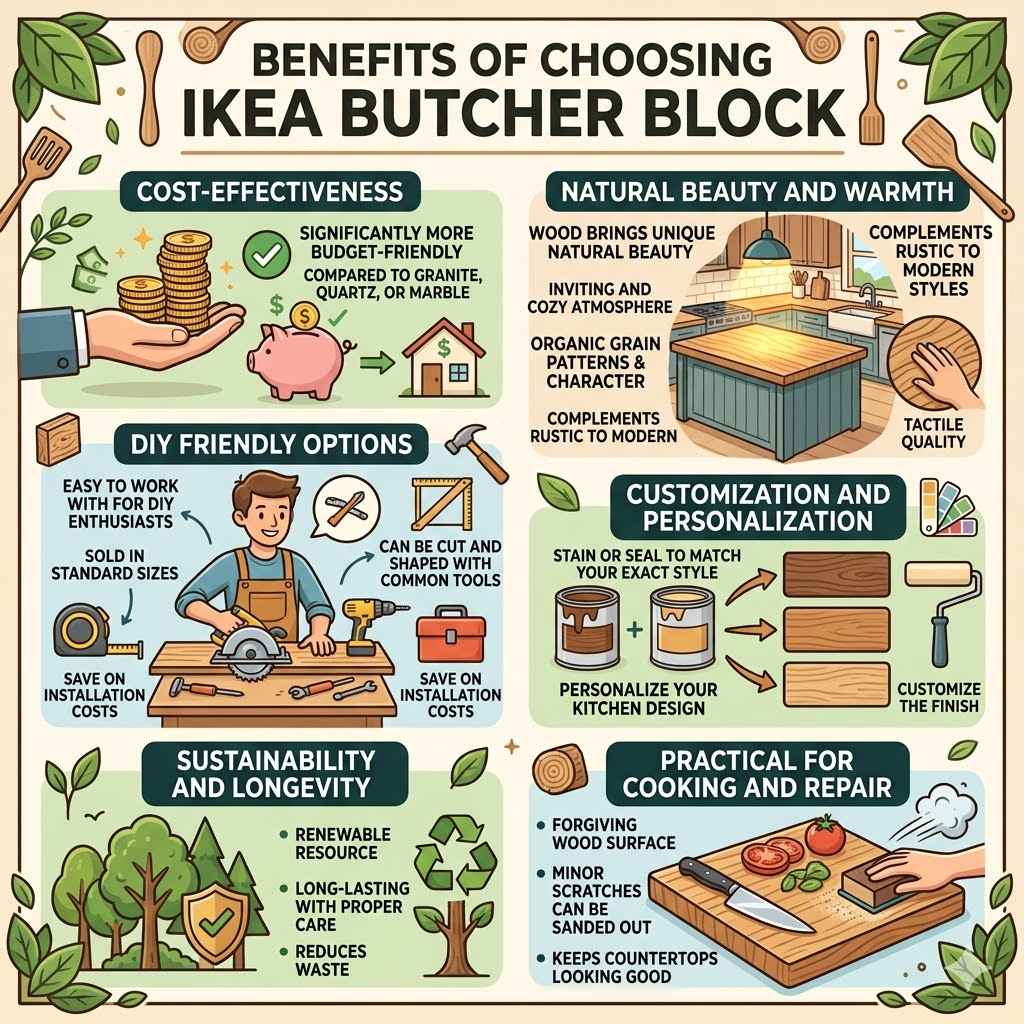 Benefits of Choosing IKEA Butcher Block