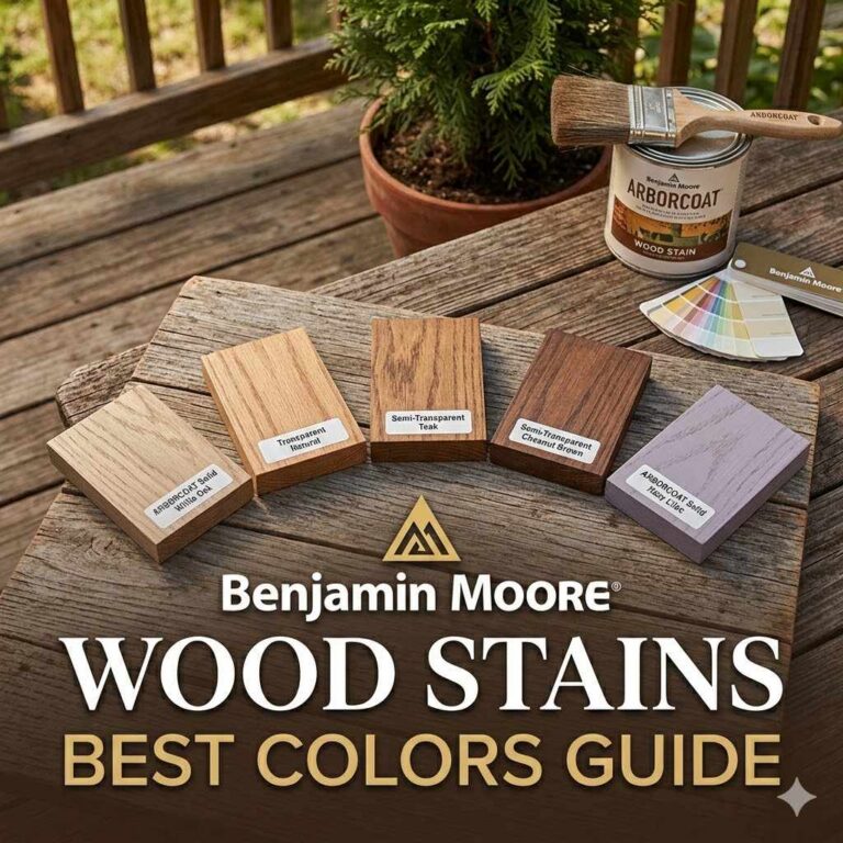 _Benjamin Moore Wood Stains Best Colors Guide