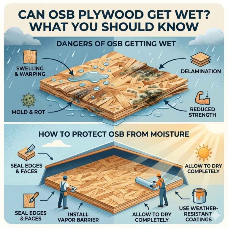 Can OSB Plywood Get Wet