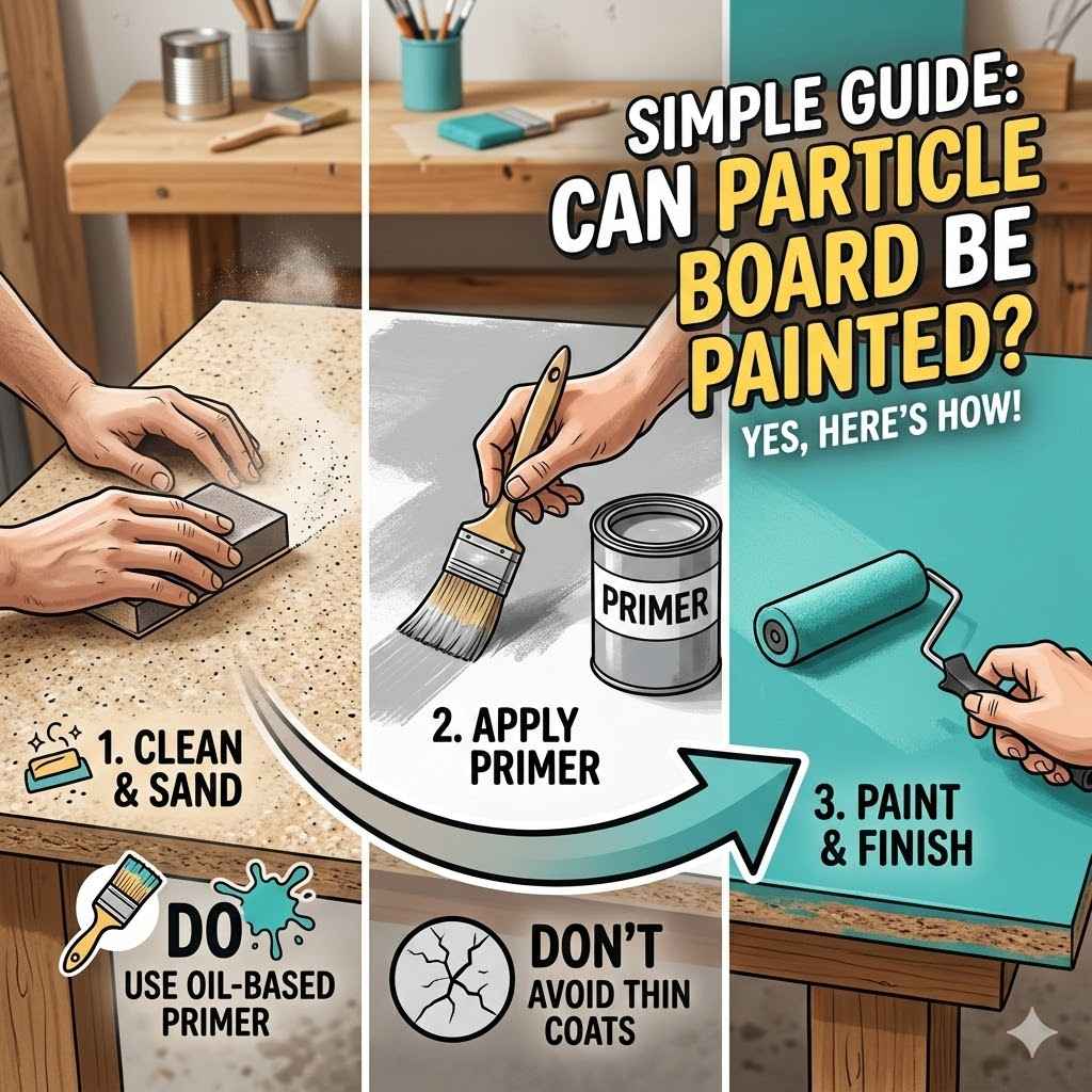 Can Particle Board Be Painted Simple Guide