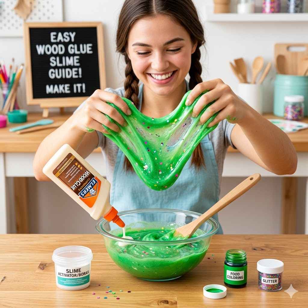 Can You Make Slime with Wood Glue Easy Guide