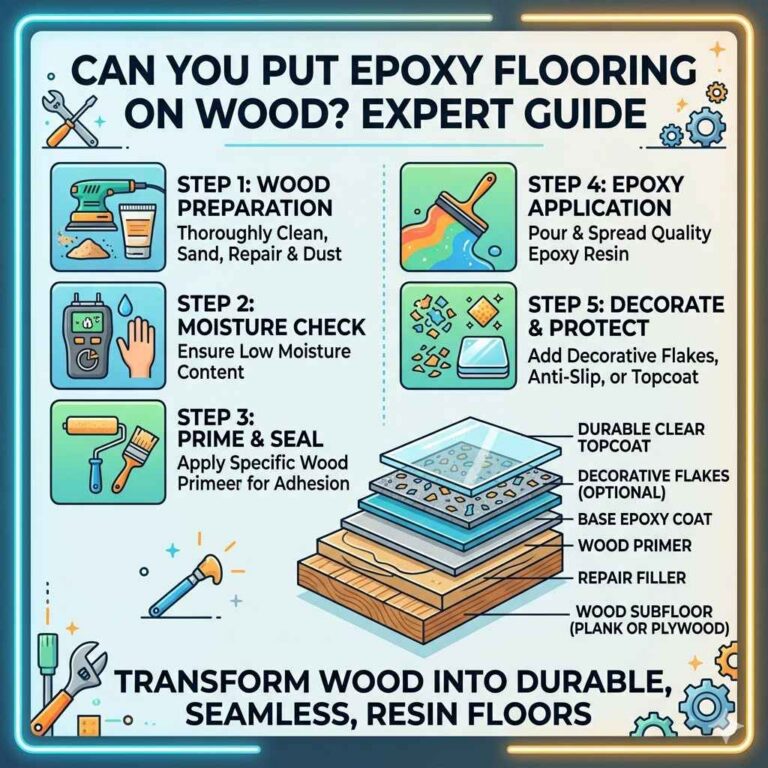 Can You Put Epoxy Flooring on Wood?