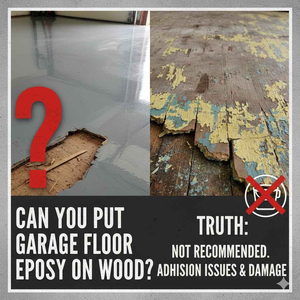 Can You Put Garage Floor Epoxy on Wood