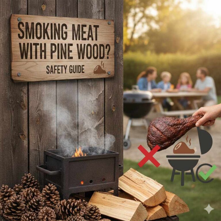 Can You Smoke Meat With Pine Wood Safety Guide