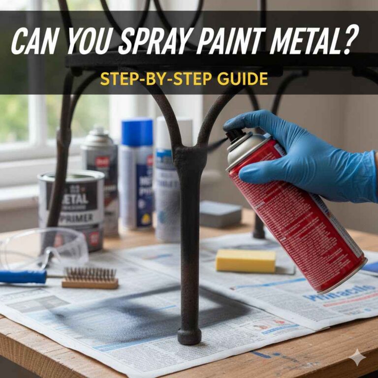 Can You Spray Paint Metal