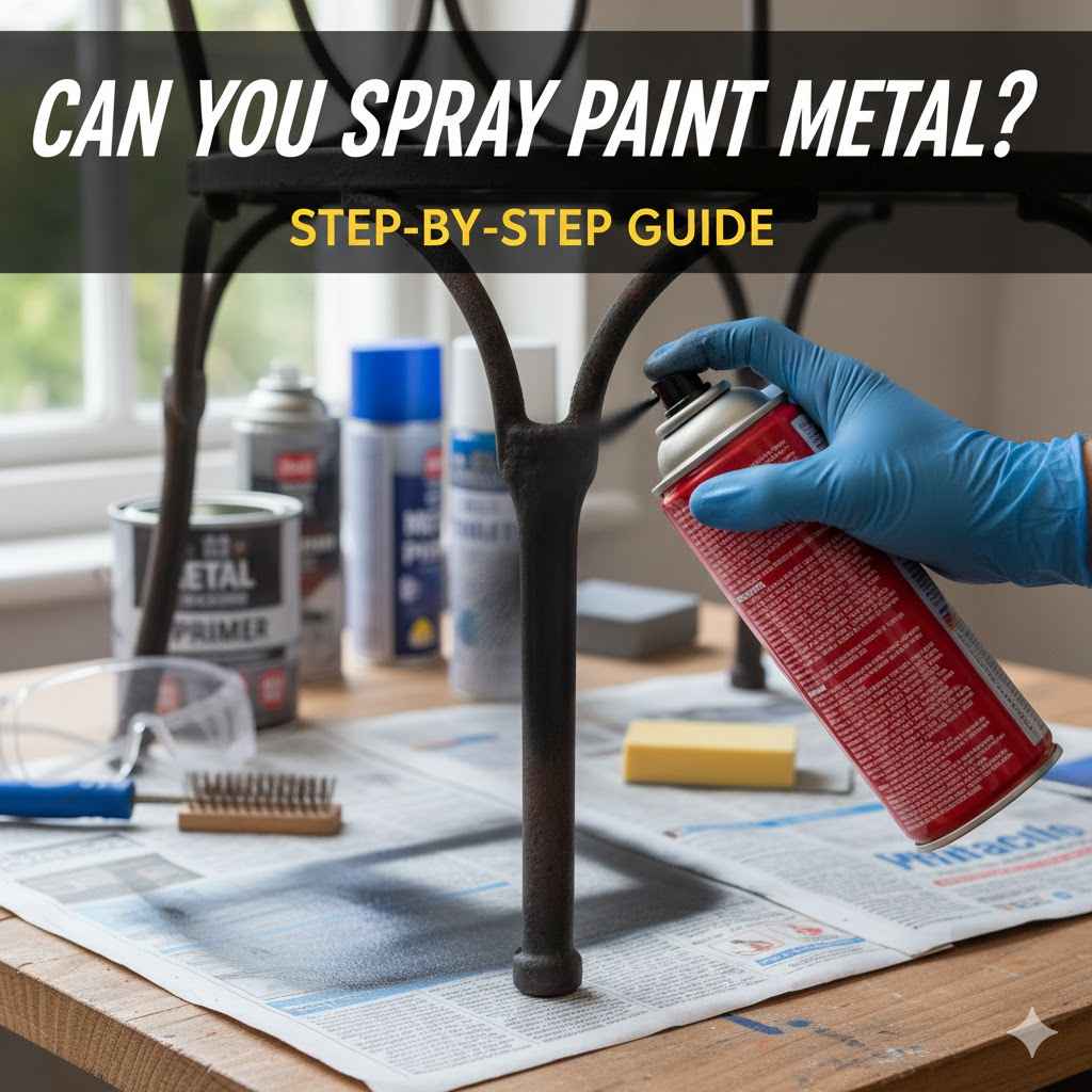 Can You Spray Paint Metal
