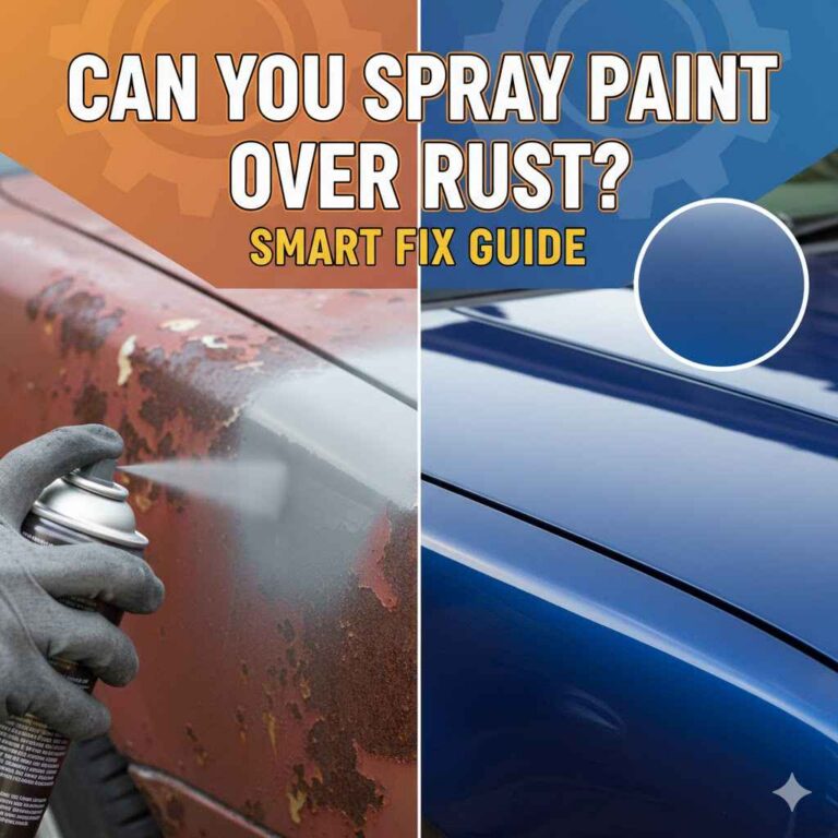 Can You Spray Paint Over Rust