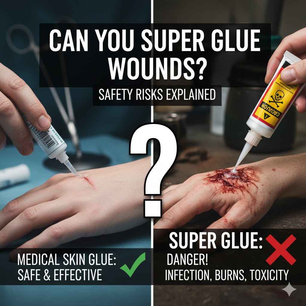 Can You Super Glue Wounds Safety Risks Explained