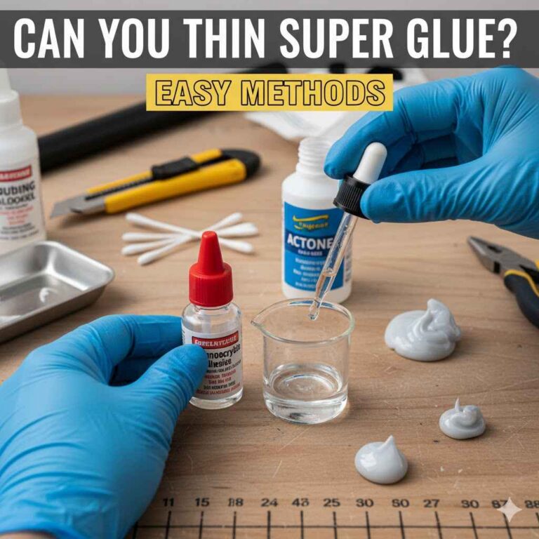 Can You Thin Super Glue