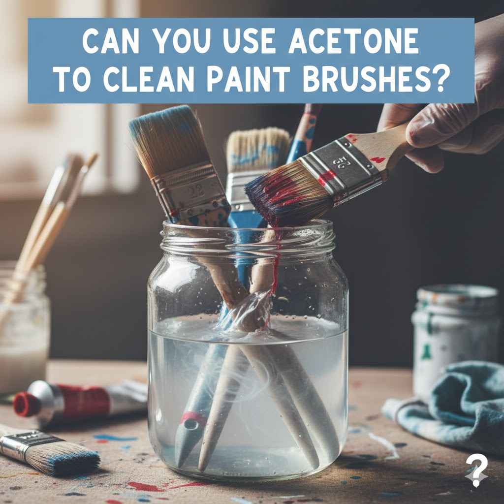 Can You Use Acetone to Clean Paint Brushes